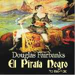 carátula frontal de divx de El Pirata Negro - 1926