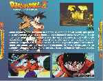 carátula trasera de divx de Dragon Ball Z - Los Mejores Rivales