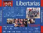 carátula trasera de divx de Libertarias