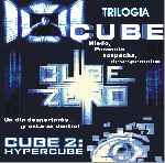 cartula frontal de divx de Cube - Trilogia