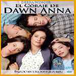carátula frontal de divx de El Coraje De Dawn Anna