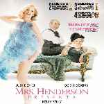 carátula frontal de divx de Mrs Henderson Presenta
