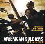 carátula frontal de divx de American Soldiers - Un Dia En Irak