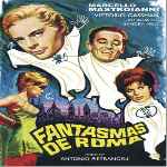 carátula frontal de divx de Fantasmas De Roma