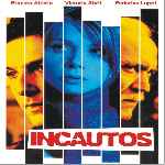 carátula frontal de divx de Incautos