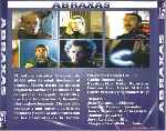 carátula trasera de divx de Abraxas