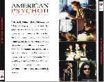carátula trasera de divx de American Psycho 2