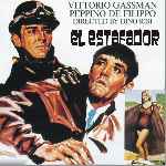 carátula frontal de divx de El Estafador - 1960