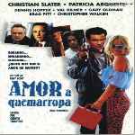 carátula frontal de divx de Amor A Quemarropa