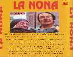 carátula trasera de divx de La Nona