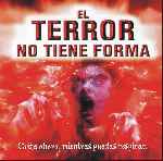 carátula frontal de divx de El Terror No Tiene Forma