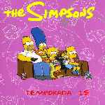 carátula frontal de divx de Los Simpson - Temporada 15