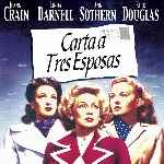 carátula frontal de divx de Carta A Tres Esposas