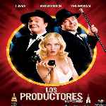 carátula frontal de divx de Los Productores - 2005