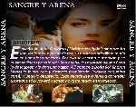 carátula trasera de divx de Sangre Y Arena - 1989