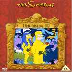 carátula frontal de divx de Los Simpson - Temporada 10