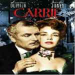 carátula frontal de divx de Carrie - 1952
