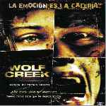 carátula frontal de divx de Wolf Creek