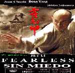 carátula frontal de divx de Fearless - Sin Miedo
