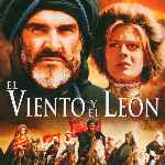 carátula frontal de divx de El Viento Y El Leon - V2