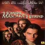 carátula frontal de divx de El Hombre De La Mascara De Hierro - 1998