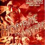 carátula frontal de divx de El Hombre Invisible - 1933