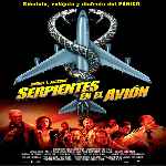 carátula frontal de divx de Serpientes En El Avion - V2