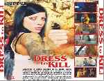 carátula trasera de divx de Dress To Kill