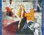 cartula trasera de divx de La Dolce Vita