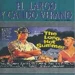 carátula frontal de divx de El Largo Y Calido Verano - 1958 - V2