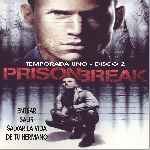 carátula frontal de divx de Prison Break - Temporada 01 - Disco 02