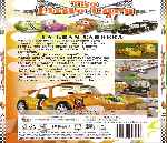 carátula trasera de divx de The Little Cars - La Gran Carrera