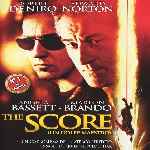carátula frontal de divx de The Score - Un Golpe Maestro