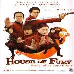 carátula frontal de divx de House Of Fury