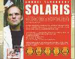 carátula trasera de divx de Solaris - 1972