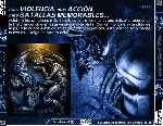 carátula trasera de divx de Alien Vs Predator - Version Nunca Vista