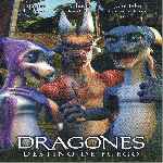 carátula frontal de divx de Dragones - Destino De Fuego