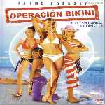 carátula frontal de divx de Operacion Bikini