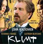 carátula frontal de divx de Klimt