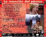 carátula trasera de divx de La Mansion Del Panico