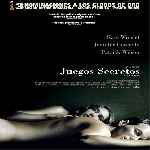 carátula frontal de divx de Juegos Secretos