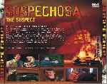 carátula trasera de divx de Sospechosa - The Suspect