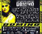 carátula trasera de divx de Domino - 2005
