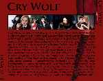 carátula trasera de divx de Cry Wolf - 2005 - V3