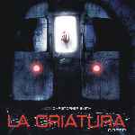 carátula frontal de divx de La Criatura - 2004