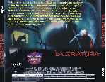 carátula trasera de divx de La Criatura - 2004