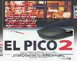 carátula trasera de divx de El Pico 2