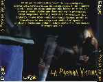 carátula trasera de divx de La Proxima Victima - 2005