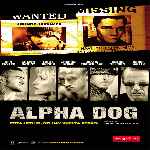 carátula frontal de divx de Alpha Dog
