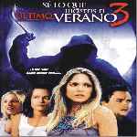carátula frontal de divx de Se Lo Que Hicisteis El Ultimo Verano 3